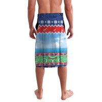 New Zealand Christmas Lavalava Funny Jet Ride Kiwi Xmas - Polynesian Pride