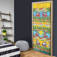 Hawaii Christmas Door Cover Mele Kalikimaka Tropical Vibes LT05 - Polynesian Pride