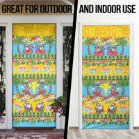 Hawaii Christmas Door Cover Mele Kalikimaka Tropical Vibes LT05 - Polynesian Pride