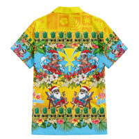 Hawaii Christmas Family Matching Mermaid Dress and Hawaiian Shirt Mele Kalikimaka Tropical Vibes LT05 - Polynesian Pride