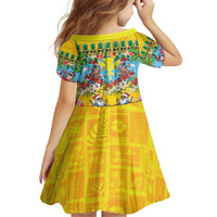 Hawaii Christmas Family Matching Off Shoulder Short Dress and Hawaiian Shirt Mele Kalikimaka Tropical Vibes LT05 - Polynesian Pride