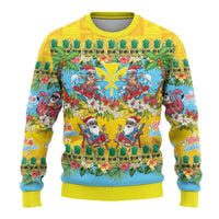 Hawaii Christmas Ugly Christmas Sweater Mele Kalikimaka Tropical Vibes LT05 - Polynesian Pride