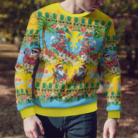 Hawaii Christmas Ugly Christmas Sweater Mele Kalikimaka Tropical Vibes LT05 - Polynesian Pride