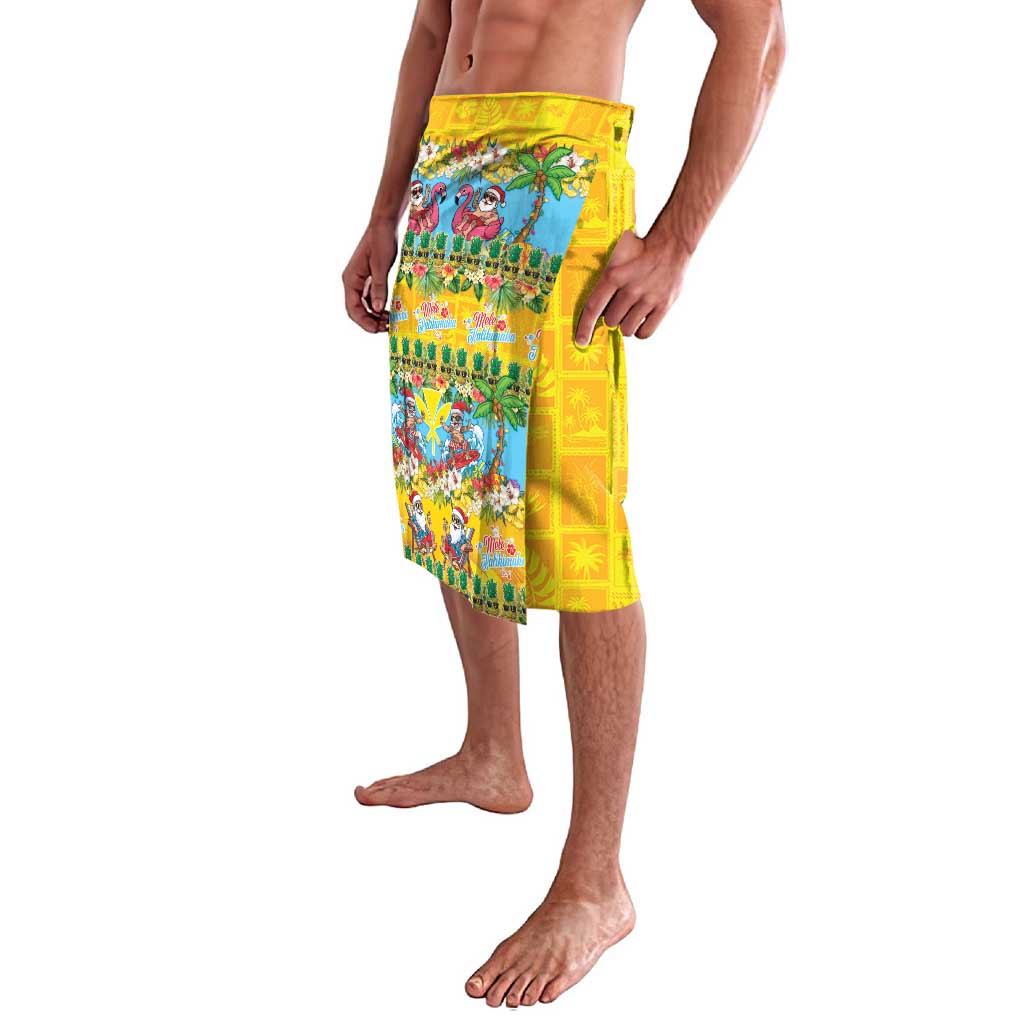 Hawaii Christmas Lavalava Mele Kalikimaka Tropical Vibes - Polynesian Pride
