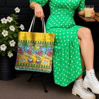Hawaii Christmas Tote Bag Mele Kalikimaka Tropical Vibes - Polynesian Pride