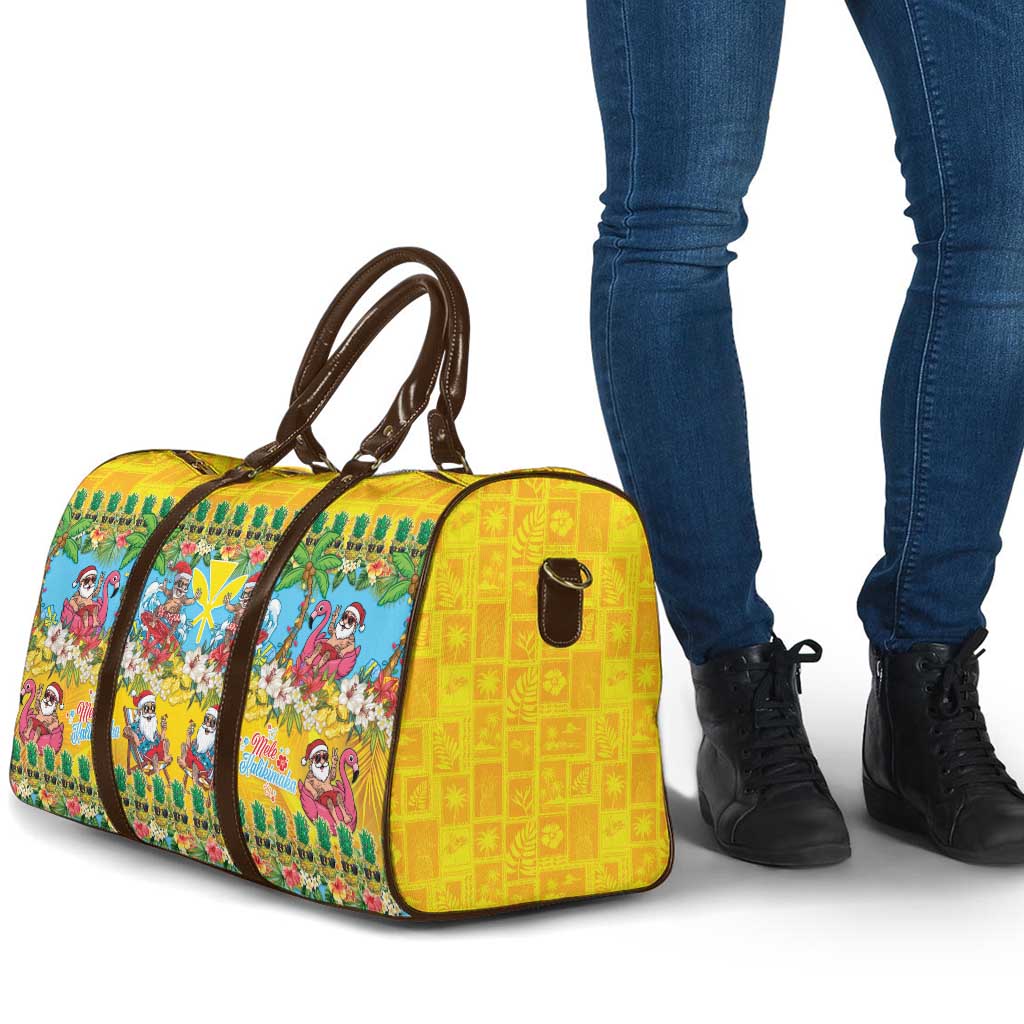 Hawaii Christmas Travel Bag Mele Kalikimaka Tropical Vibes - Polynesian Pride