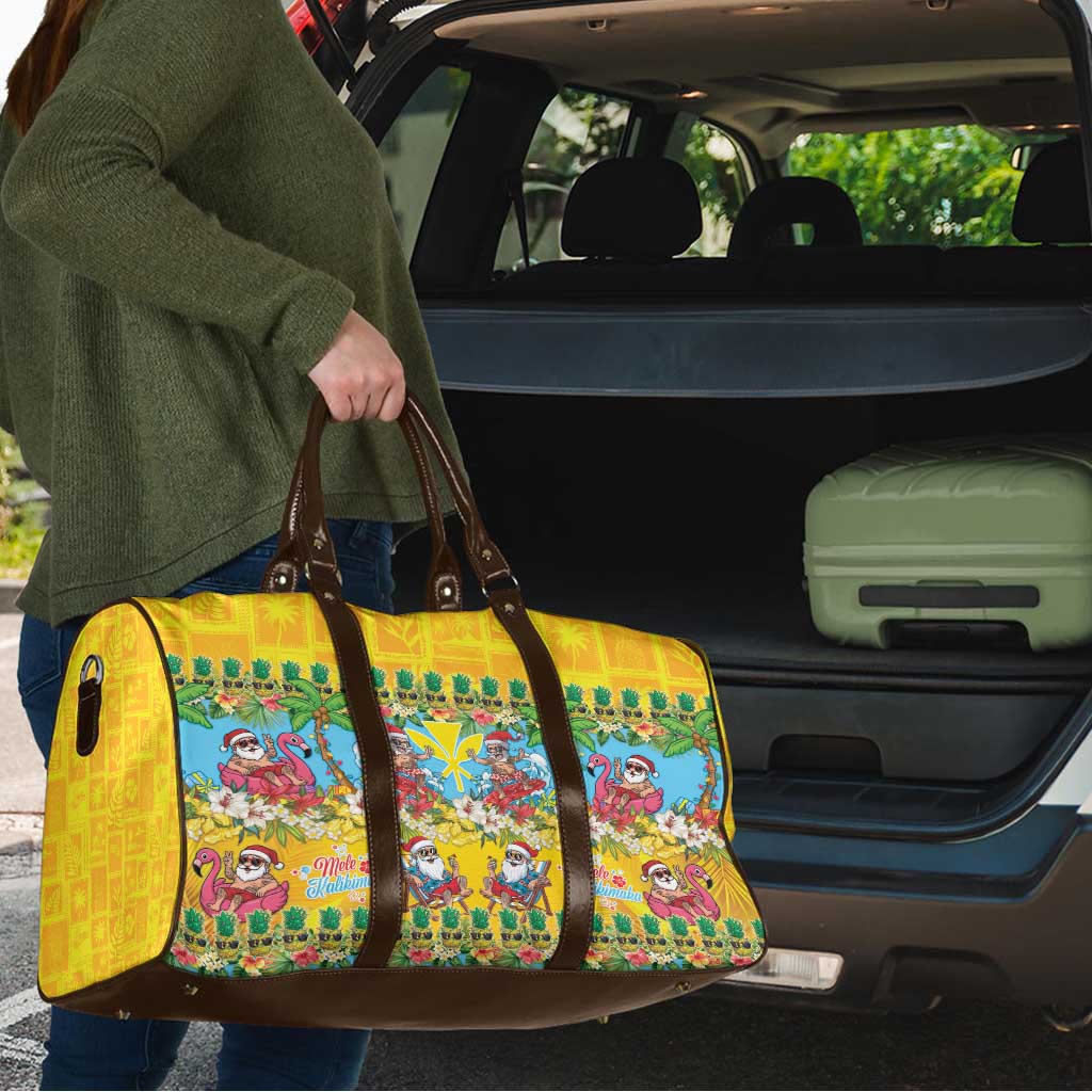 Hawaii Christmas Travel Bag Mele Kalikimaka Tropical Vibes - Polynesian Pride