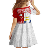 Personalised Tonga And Kiribati Family Matching Summer Maxi Dress and Hawaiian Shirt Coat Of Arms Polynesian Pattern LT05 - Polynesian Pride