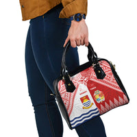 Tonga And Kiribati Shoulder Handbag Coat Of Arms Polynesian Pattern LT05 - Polynesian Pride