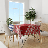 Tonga And Kiribati Tablecloth Coat Of Arms Polynesian Pattern LT05 - Polynesian Pride