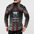 Personalised Samoa Black Saturday Button Sweatshirt Samoan Warrior Tribal Pattern