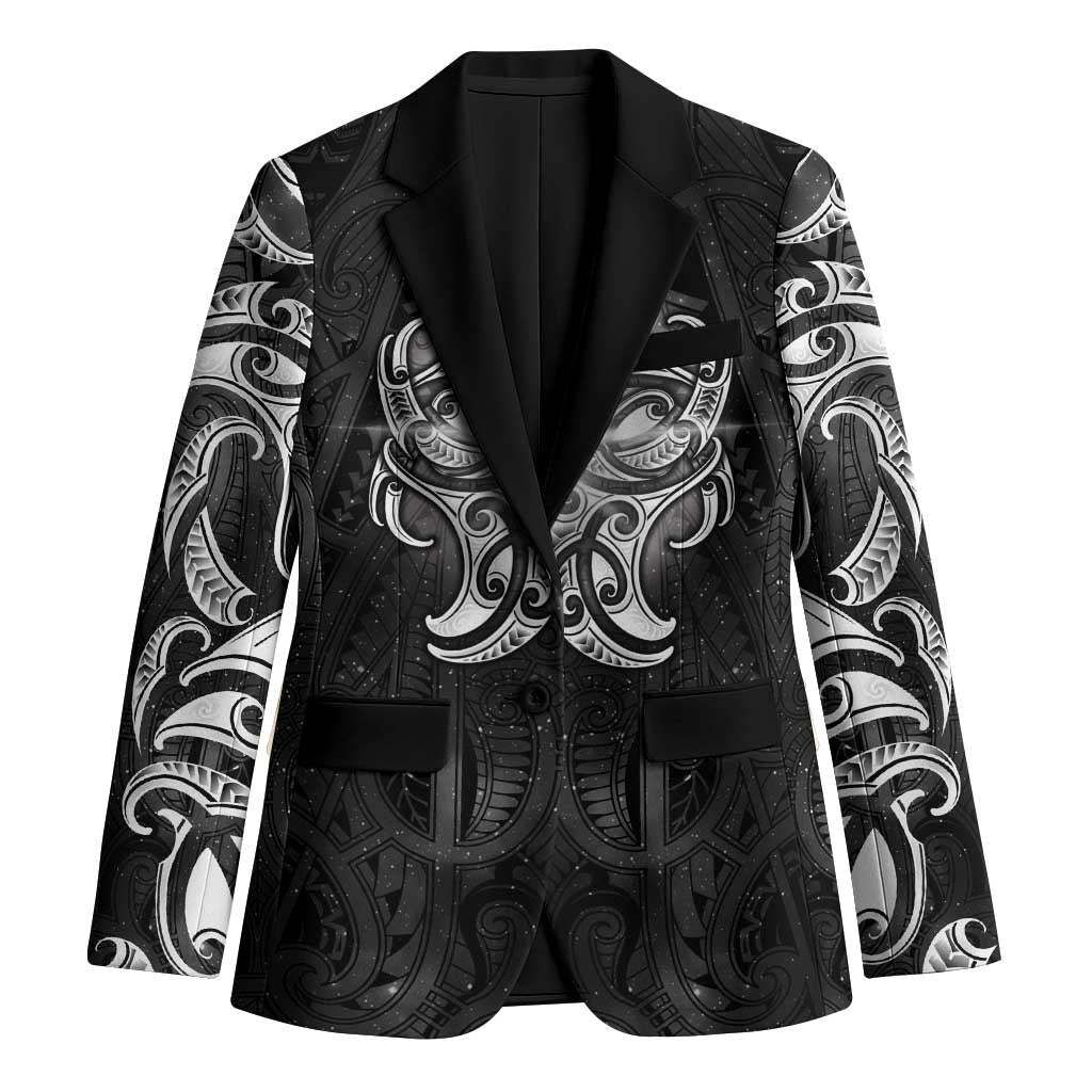 New Zealand Matariki Blazer Maori Moko Black Galaxy