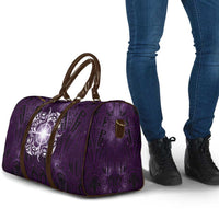 New Zealand Matariki Waipunarangi Travel Bag Maori Moko Purple Galaxy LT05 - Polynesian Pride