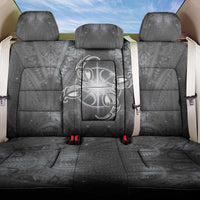 New Zealand Matariki Ururangi Back Car Seat Cover Maori Moko Grey Galaxy