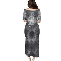 New Zealand Matariki Ururangi Puletasi Maori Moko Grey Galaxy LT05 - Polynesian Pride