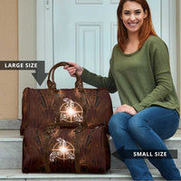 New Zealand Matariki Tupuanuku Travel Bag Maori Moko Brown Galaxy LT05 - Polynesian Pride