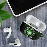 New Zealand Matariki Tupuarangi AirPods Case Maori Moko Green Galaxy LT05 - Polynesian Pride