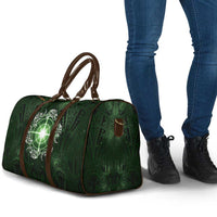 New Zealand Matariki Tupuarangi Travel Bag Maori Moko Green Galaxy LT05 - Polynesian Pride