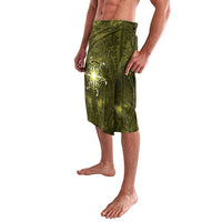 New Zealand Matariki Hiwaiterangi Lavalava Maori Moko Yellow Galaxy LT05 - Polynesian Pride