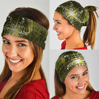 New Zealand Matariki Hiwaiterangi Neck Gaiter Maori Moko Yellow Galaxy LT05 - Polynesian Pride