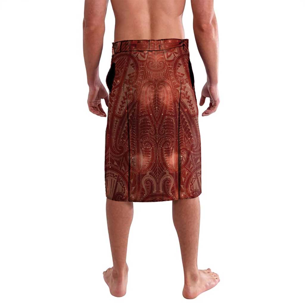 New Zealand Matariki Pohutukawa Lavalava Maori Moko Red Galaxy LT05 - Polynesian Pride