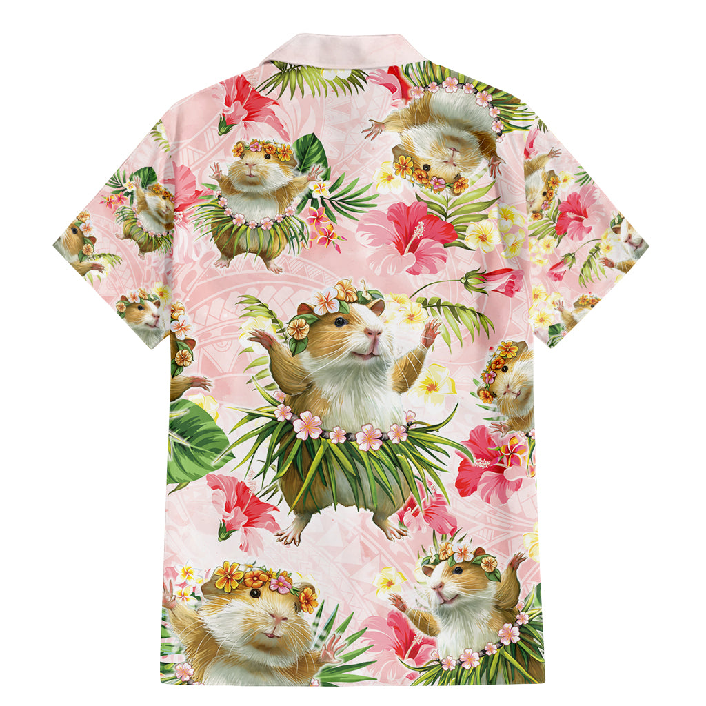 Hawaii Guinea Hula Pig Family Matching Mermaid Dress and Hawaiian Shirt Funny Tropical Style LT05 - Polynesian Pride