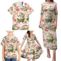 Hawaii Guinea Hula Pig Family Matching Puletasi and Hawaiian Shirt Funny Tropical Style LT05 - Polynesian Pride