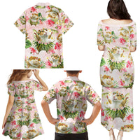 Hawaii Guinea Hula Pig Family Matching Puletasi and Hawaiian Shirt Funny Tropical Style LT05 - Polynesian Pride
