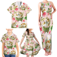 Hawaii Guinea Hula Pig Family Matching Tank Maxi Dress and Hawaiian Shirt Funny Tropical Style LT05 - Polynesian Pride