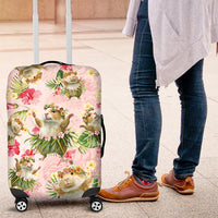 Hawaii Guinea Hula Pig Luggage Cover Funny Tropical Style LT05 Pink - Polynesian Pride