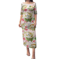 Hawaii Guinea Hula Pig Puletasi Funny Tropical Style