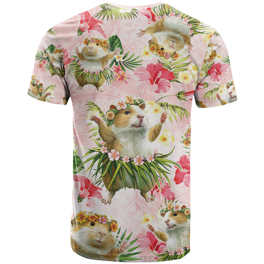 Hawaii Guinea Hula Pig T Shirt Funny Tropical Style LT05 - Polynesian Pride