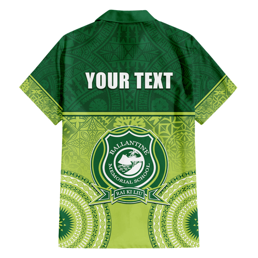 Personalised Ballantine Memorial School Family Matching Tank Maxi Dress and Hawaiian Shirt With Fijian Tapa Pattern LT05 - Polynesian Pride