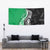 New Zealand Aotearoa Tapestry Kiwi Fern Maori Pattern Green Version