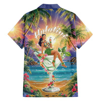 Aloha Hawaii Hawaiian Shirt Hula Martini Tropical Vibes LT05 - Polynesian Pride