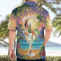 Aloha Hawaii Hawaiian Shirt Hula Martini Tropical Vibes LT05 - Polynesian Pride