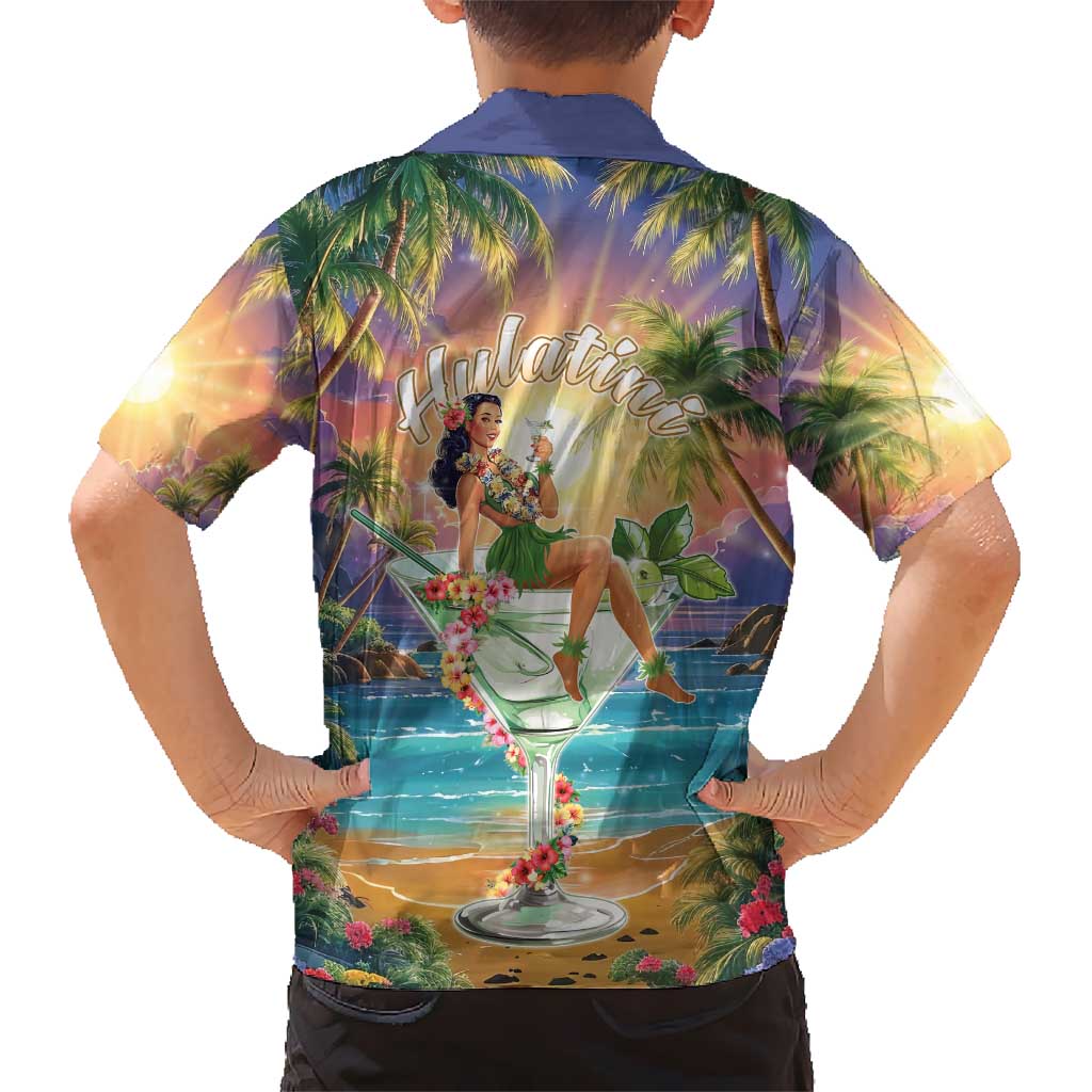 Aloha Hawaii Hawaiian Shirt Hula Martini Tropical Vibes LT05 - Polynesian Pride