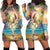 Aloha Hawaii Hoodie Dress Hula Martini Tropical Vibes - Polynesian Pride