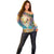 Aloha Hawaii Off Shoulder Sweater Hula Martini Tropical Vibes - Polynesian Pride