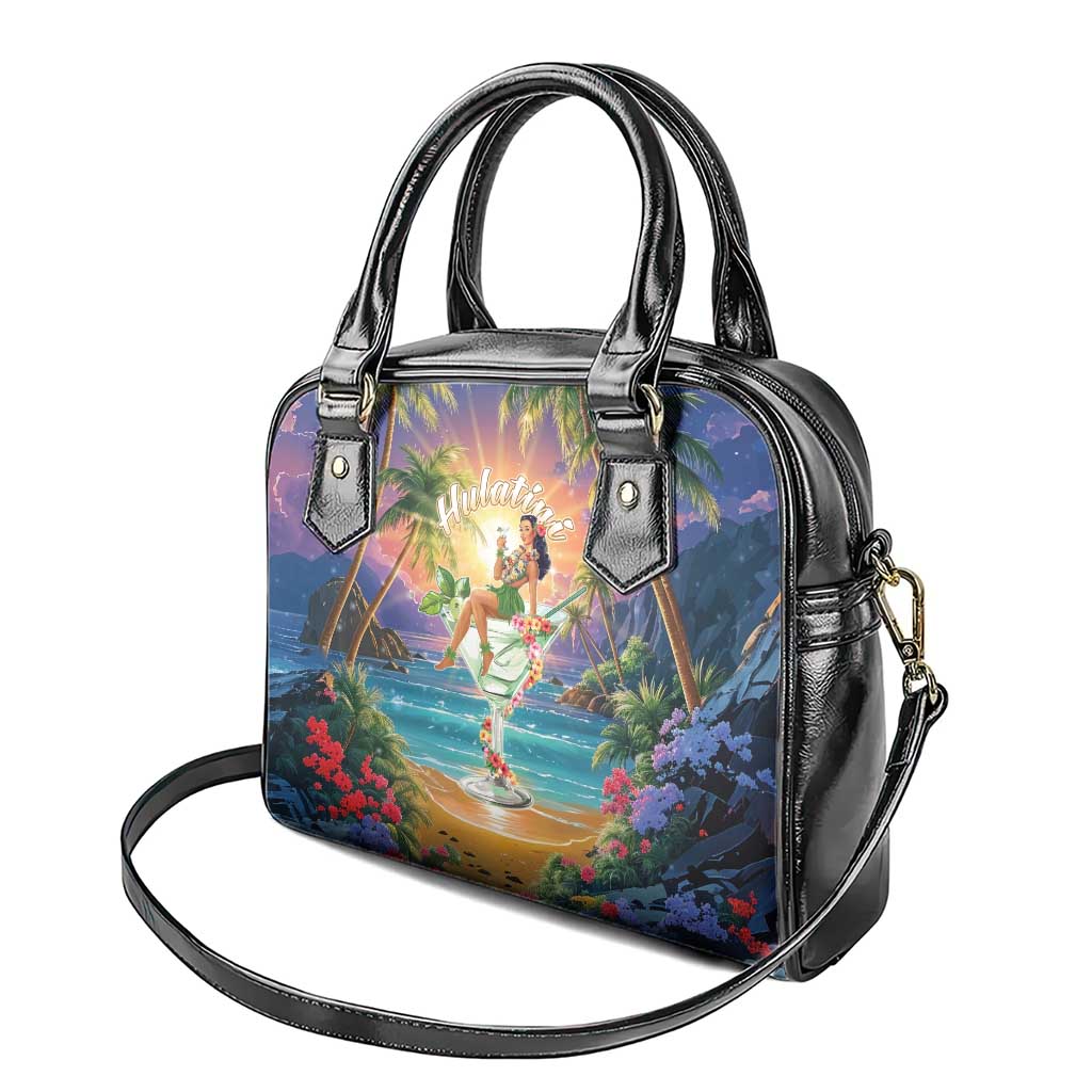 Aloha Hawaii Shoulder Handbag Hula Martini Tropical Vibes - Polynesian Pride