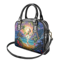 Aloha Hawaii Shoulder Handbag Hula Martini Tropical Vibes - Polynesian Pride