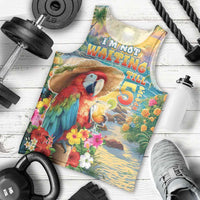 Hawaii Parrot Men Tank Top Im Not Waiting Till 5 Oclock LT05 - Polynesian Pride