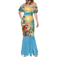 Hawaii Parrot Mermaid Dress Im Not Waiting Till 5 Oclock
