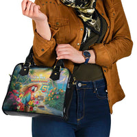 Hawaii Parrot Shoulder Handbag Im Not Waiting Till 5 Oclock