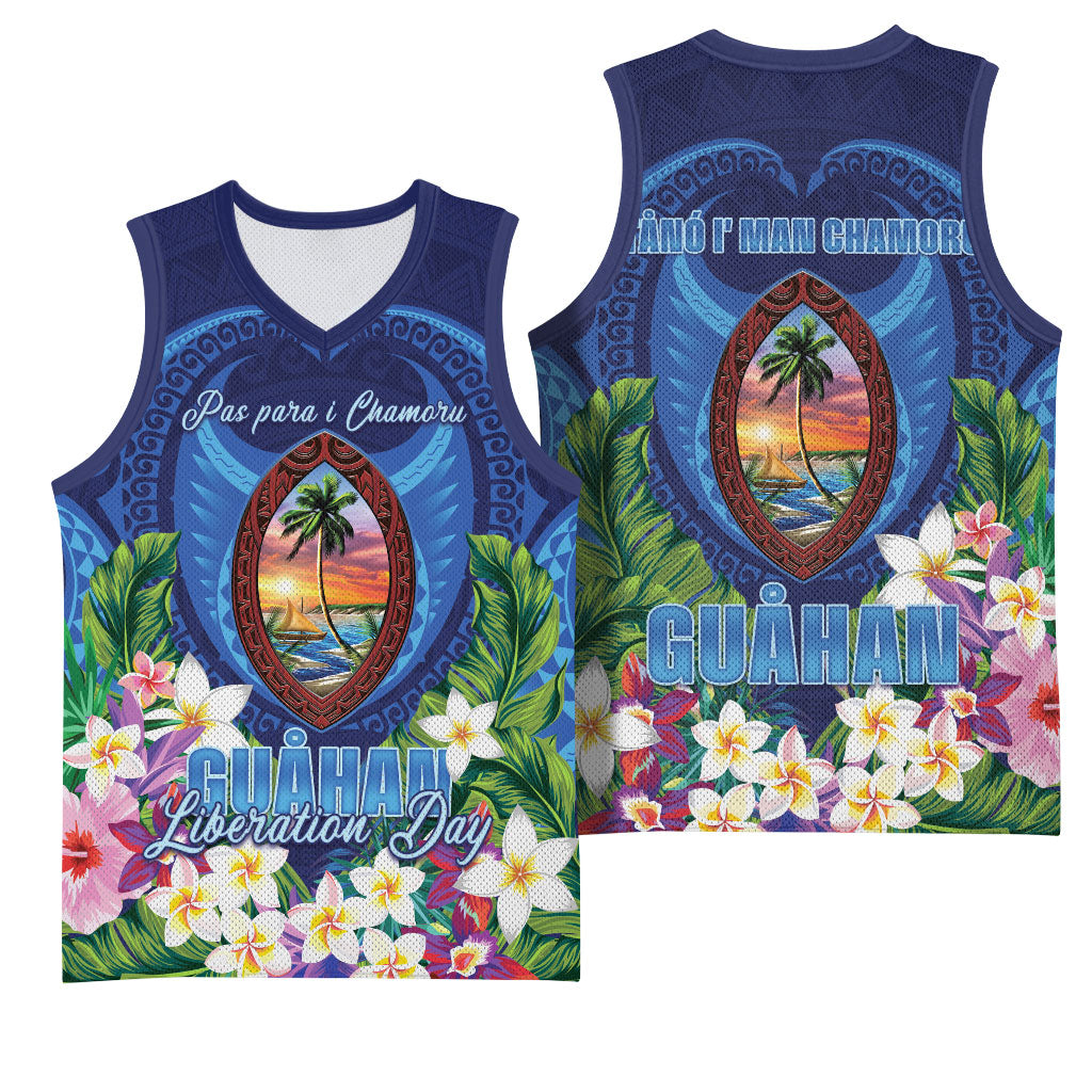 Guam Liberation Day Basketball Jersey Pas Para I Chamoru