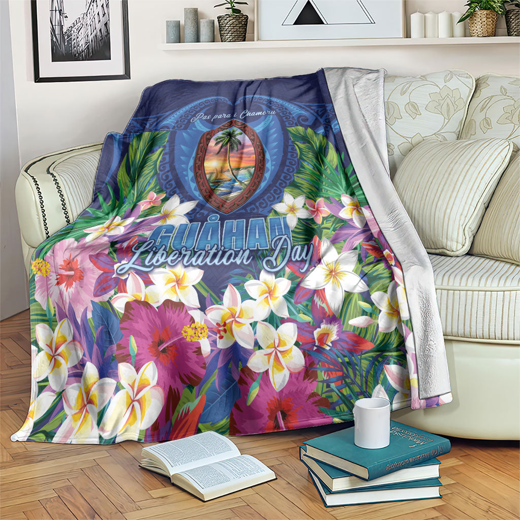 Guam Liberation Day Blanket Pas Para I Chamoru