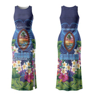 Guam Liberation Day Family Matching Tank Maxi Dress and Hawaiian Shirt Pas Para I Chamoru
