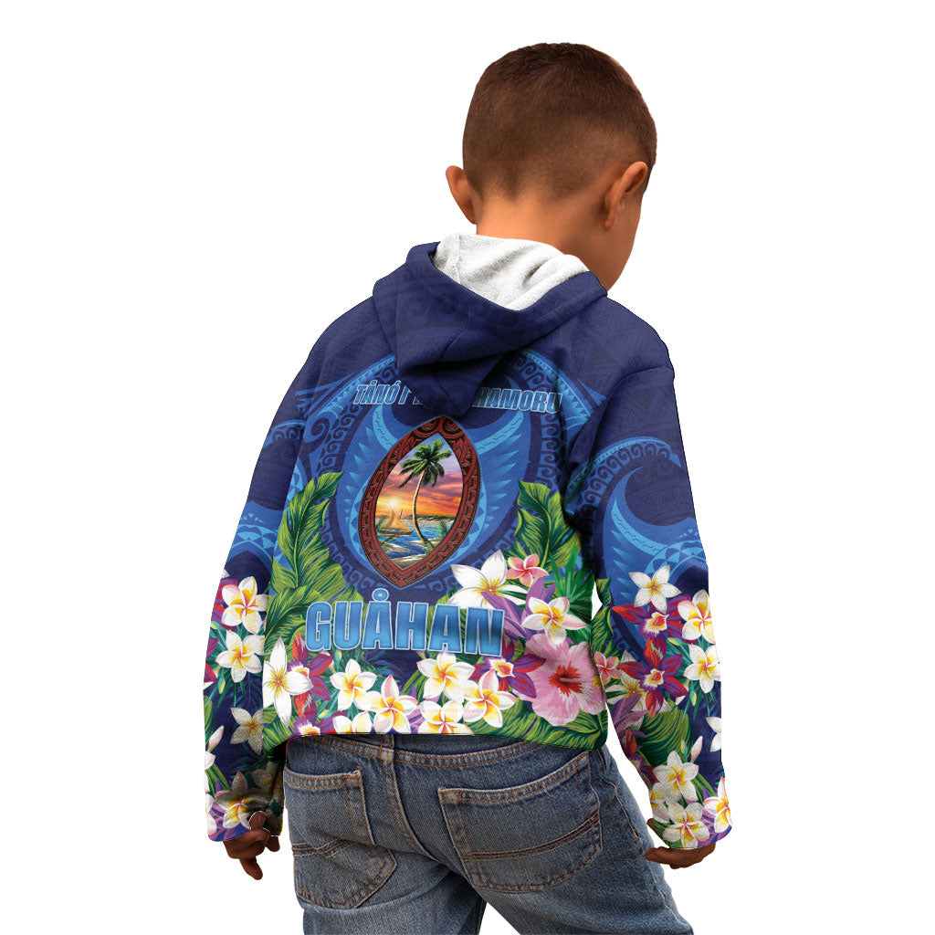 Guam Liberation Day Kid Hoodie Pas Para I Chamoru