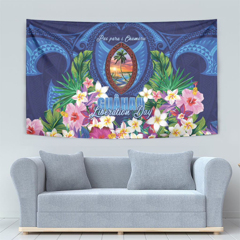 Guam Liberation Day Tapestry Pas Para I Chamoru