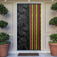 Hawaii Lei Kanaka Maoli Flag Door Cover Tropical Vibes